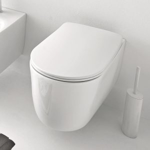 5314 01 Nolita Унітаз безобідковий підвісний 52 в комплекті з кріпленням WB9N та шумоізоляційною пластиною, білий (1 сорт)