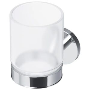 A85A34300 X-Joy, Склянка з настінним тримачем, хром (1 сорт)