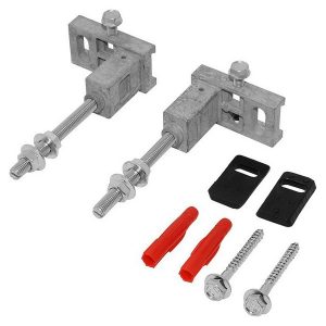 9380014 Комплект для кріплення модуля TECEprofil до стіни, швидка фіксація, ТМ ТЕСЕ (1 сорт)