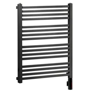 STIE-50/70C31 STICK ELECTRO Рушникосушка електрична, колір чорний мат, із чорним теном HOTS-03C2U, ПРИХОВАНЕ підключення справа (1 сорт)