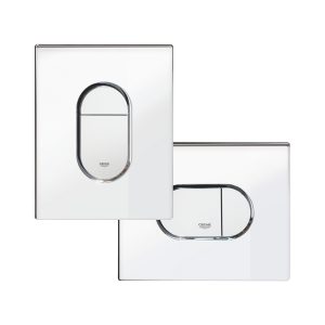 38844000 Arena Cosmopolitan, накладна панель змиву унітазу, хром (1 сорт)