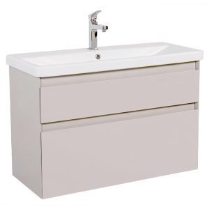 11291 ЕЛІТ Тумба Еліт з раковиною Elite 100 см, мокко глянець (1 сорт)