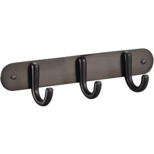 25055 GLORIA GUN METAL Планка з 3-ма гачками (1 сорт)