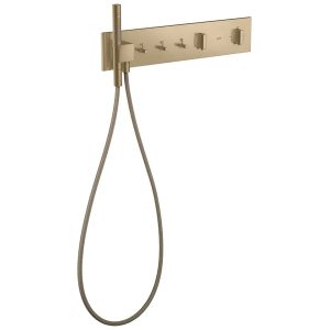 12572140 AXM ShowerComposition Термостатичний змішувач прихованого монтажу на 3 функції, brushed bronze (1 сорт)
