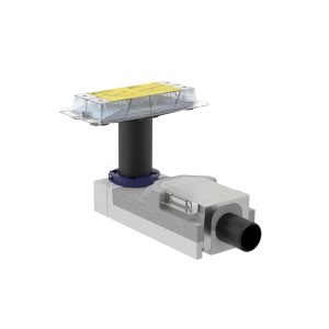 154.150.00.1 CleanLine Сифон до душових каналів, для висоти вирівнювальної стяжки на трапі 90–220 мм (1 сорт)