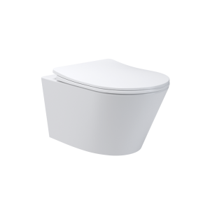 3801082 Harmony Підвісний безобідковий унітаз з кришкою soft-close, білий глянець (1 сорт)