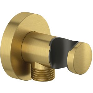 60547N0-00 Шлангове підключення з тримачем для душу, брашоване золото (1 сорт)