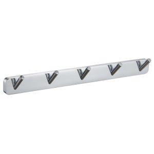 8742  Планка з гачками CAPRI, хром (1 сорт)