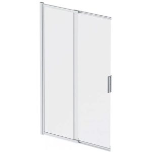 WU80S-100PS-150MT Like, Душ. двері 100х150, розсувна,профіль мат. хром, cкло прозоре (1 сорт)